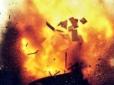 В окупованому Новоазовську від вибуху постраждали зігнані на суботник бюджетники