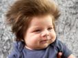 Рокерська зачіска двомісячного малюка розсмішила мережу (фото)