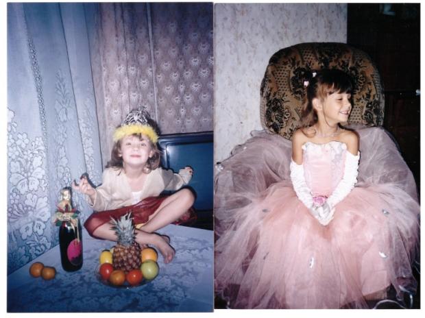 Фото: прес-служба конкурсу "Міс Україна"  Поліна Ткач у дитинстві 