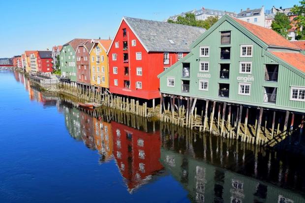 Фото: Город Тронгейм. Норвегия (предоставлено Nordic Travel) 