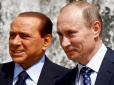 Наче в секс-шоп зазирнув: 81-річний Берлусконі приніс на ювілей другу Путіну дивний подарунок (фотофакт)