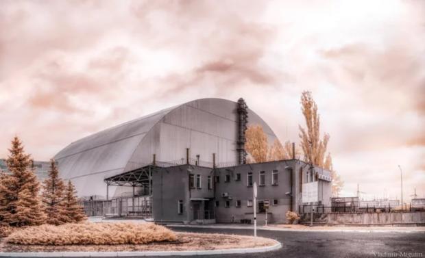 Саркофаг атомної станції, Чорнобильська зона відчуження