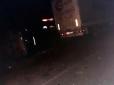 На Львівщині легковик розчавив водія, який міняв колесо на вантажівці