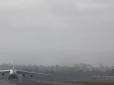 У мережу потрапило  вражаюче відео зльоту українського літака-гіганта при сильному штормі