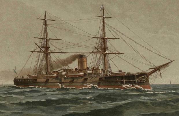 Броненосний крейсер 1-го рангу "Адмірал Нахімов"